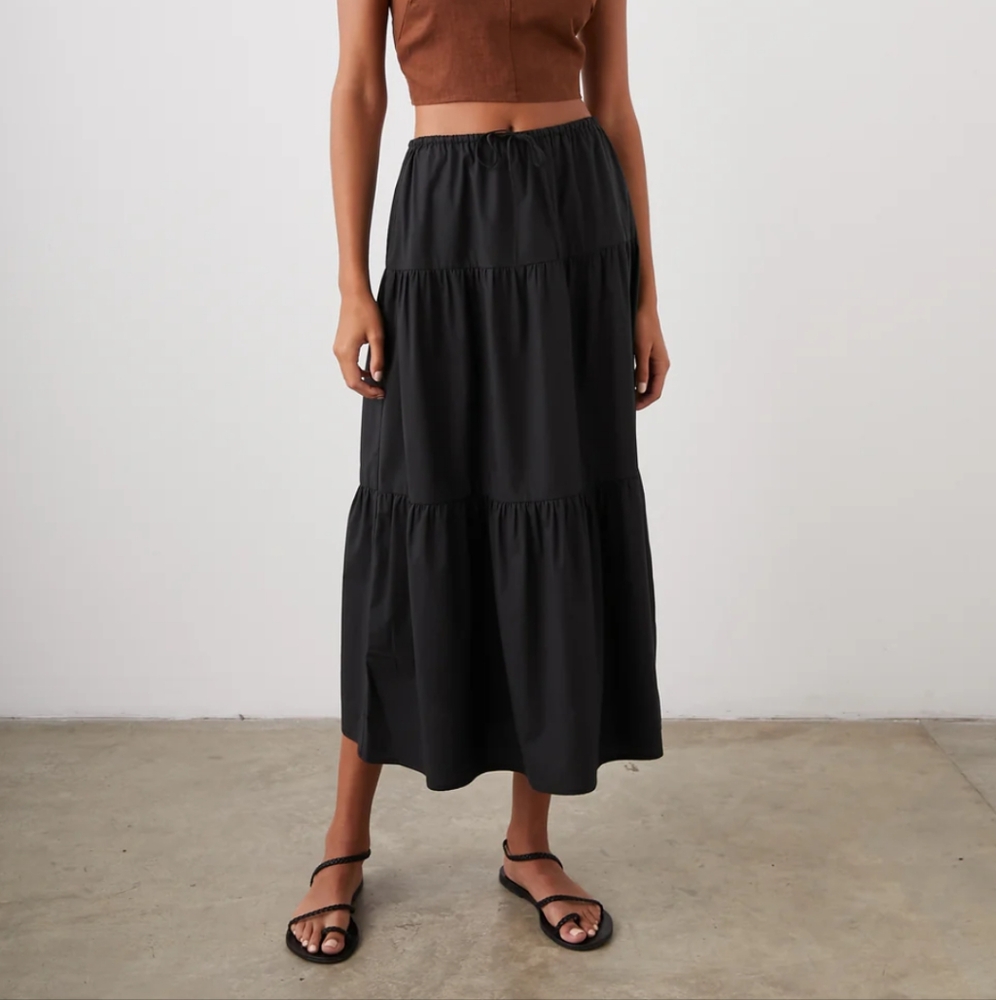 Rails Mary Skirt in Black